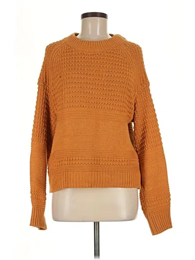 Pre-owned Universal Thread Pullover Sweater In Orange