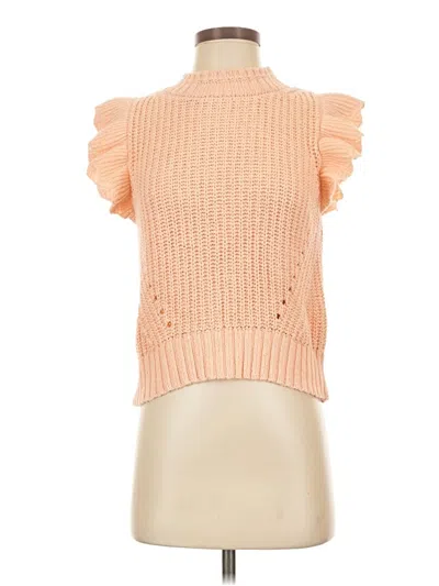 Pre-owned Universal Thread Pullover Sweater In Orange