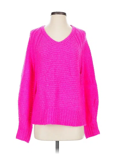 Pre-owned Universal Thread Pullover Sweater In Pink