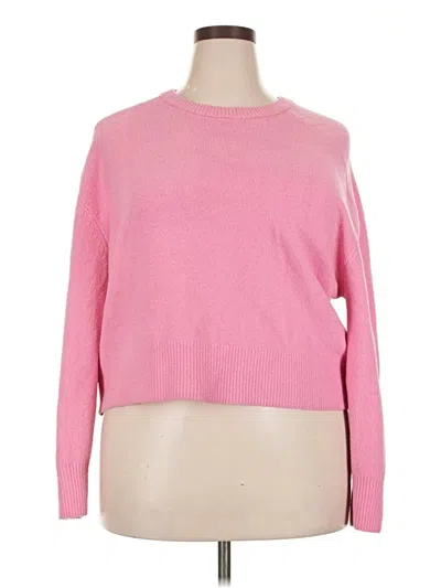 Pre-owned Universal Thread Pullover Sweater In Pink