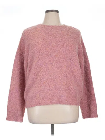 Pre-owned Universal Thread Pullover Sweater In Pink