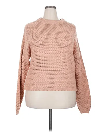 Universal Thread Pullover Sweater In Pink