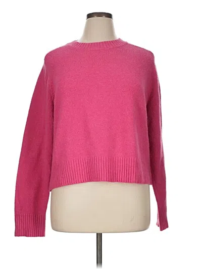 Pre-owned Universal Thread Pullover Sweater In Pink