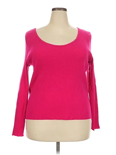 Pre-owned Universal Thread Pullover Sweater In Pink