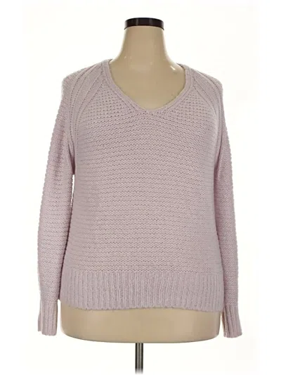 Pre-owned Universal Thread Pullover Sweater In Pink