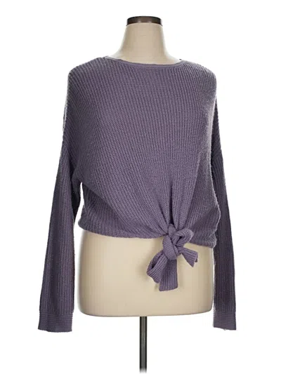 Pre-owned Universal Thread Pullover Sweater In Purple