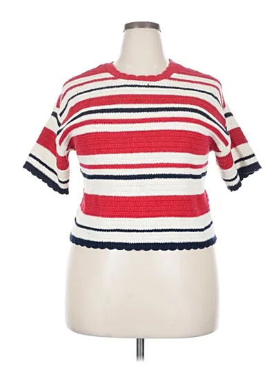 Pre-owned Universal Thread Pullover Sweater In Red