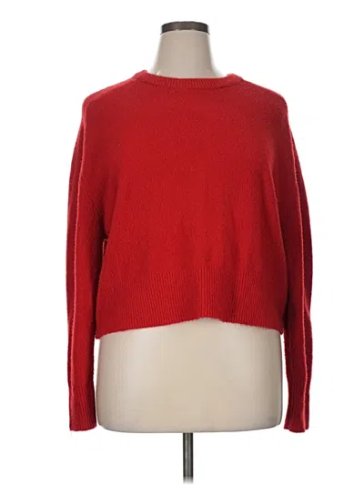Pre-owned Universal Thread Pullover Sweater In Red