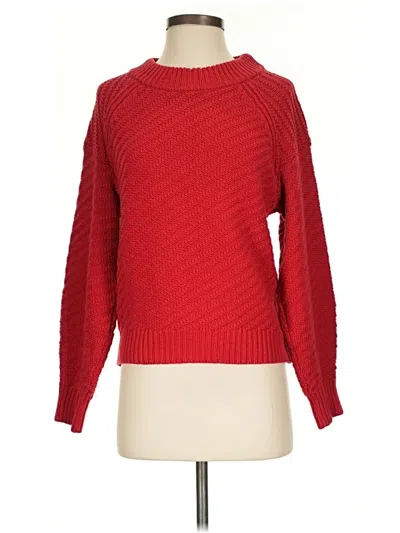 Pre-owned Universal Thread Pullover Sweater In Red