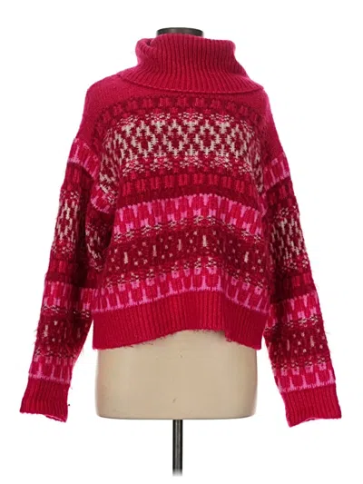 Pre-owned Universal Thread Pullover Sweater In Red