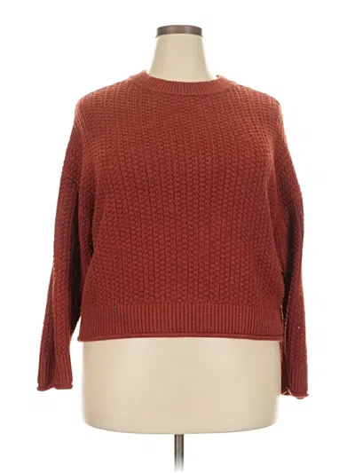 Pre-owned Universal Thread Pullover Sweater In Red