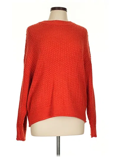 Pre-owned Universal Thread Pullover Sweater In Red