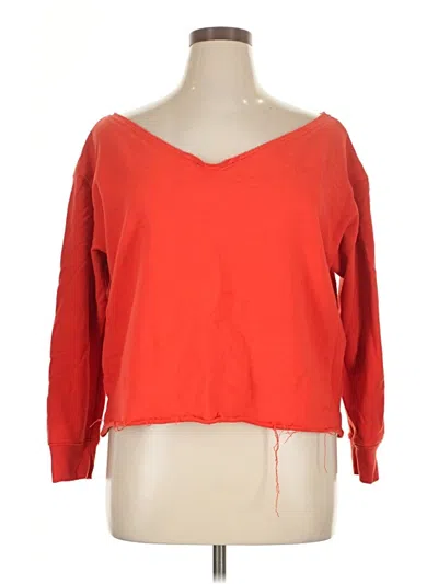 Pre-owned Universal Thread Pullover Sweater In Red