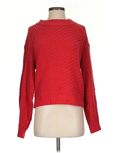 Pre-owned Universal Thread Pullover Sweater In Red