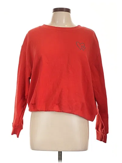 Pre-owned Universal Thread Pullover Sweater In Red