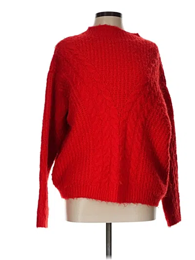 Pre-owned Universal Thread Pullover Sweater In Red