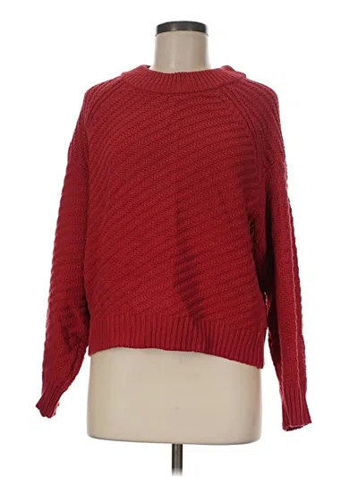 Pre-owned Universal Thread Pullover Sweater In Red