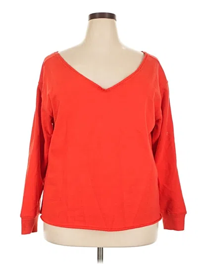 Pre-owned Universal Thread Pullover Sweater In Red