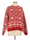 Universal Thread Pullover Sweater In Red