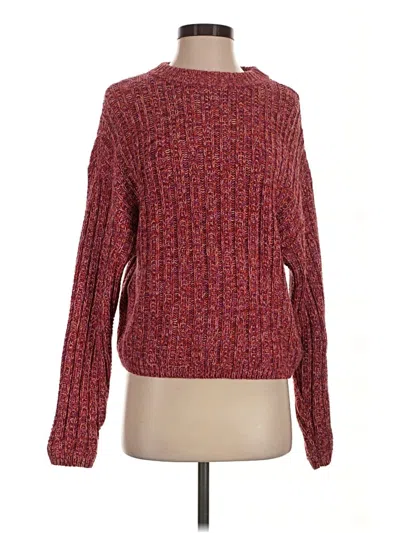 Pre-owned Universal Thread Pullover Sweater In Red