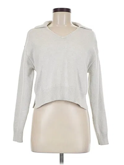 Pre-owned Universal Thread Pullover Sweater In Silver