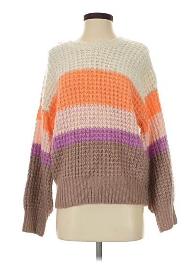 Pre-owned Universal Thread Pullover Sweater In Tan