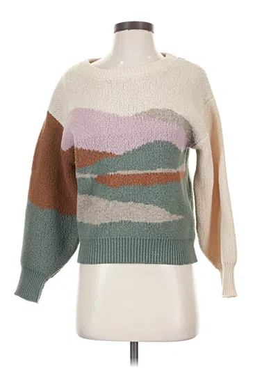 Pre-owned Universal Thread Pullover Sweater In Tan