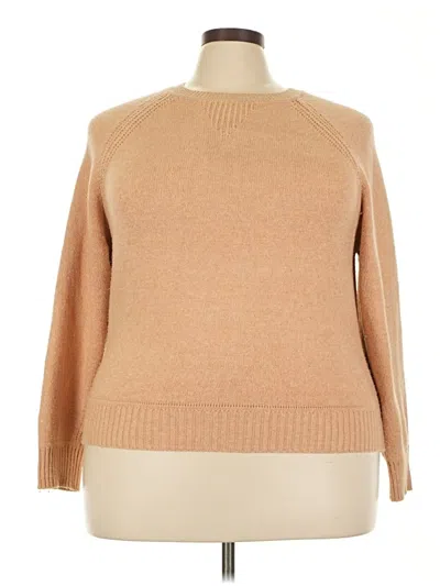 Pre-owned Universal Thread Pullover Sweater In Tan