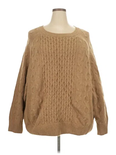 Pre-owned Universal Thread Pullover Sweater In Tan