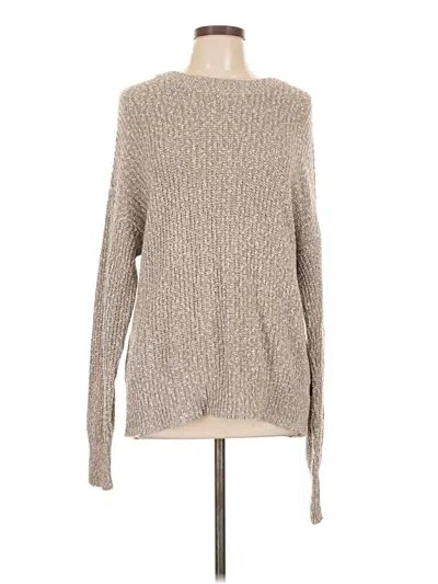 Pre-owned Universal Thread Pullover Sweater In Tan