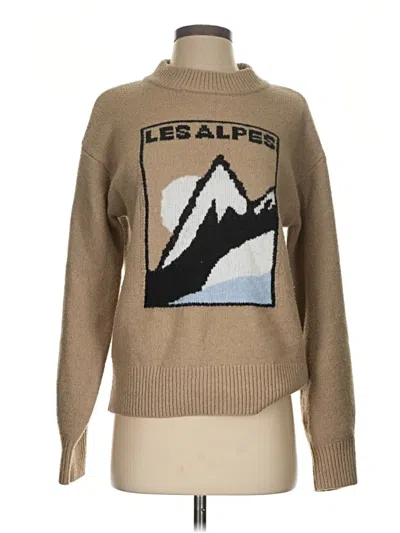 Pre-owned Universal Thread Pullover Sweater In Tan