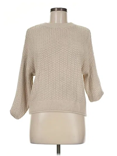 Pre-owned Universal Thread Pullover Sweater In Tan