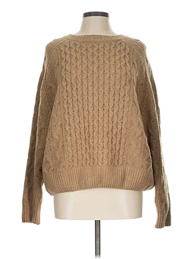 Pre-owned Universal Thread Pullover Sweater In Tan