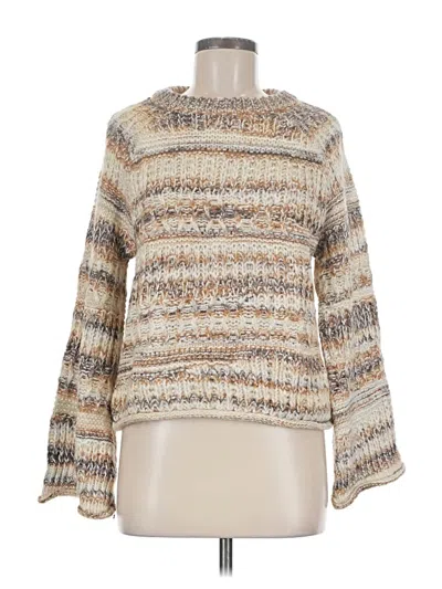 Pre-owned Universal Thread Pullover Sweater In Tan