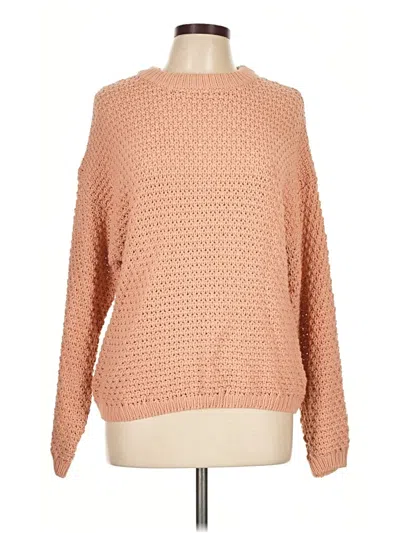 Pre-owned Universal Thread Pullover Sweater In Tan