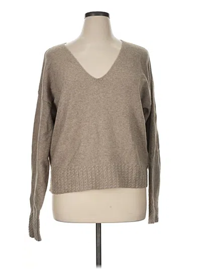 Pre-owned Universal Thread Pullover Sweater In Tan