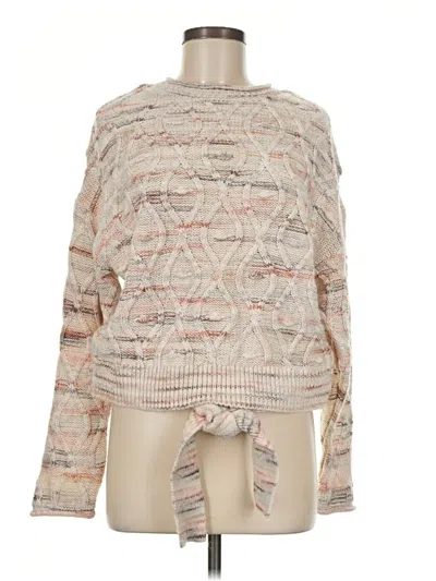 Universal Thread Pullover Sweater In Tan