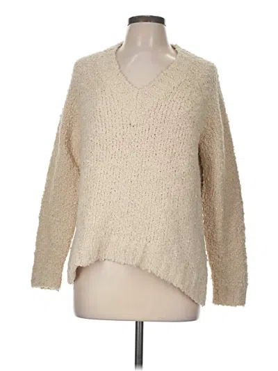 Pre-owned Universal Thread Pullover Sweater In Tan