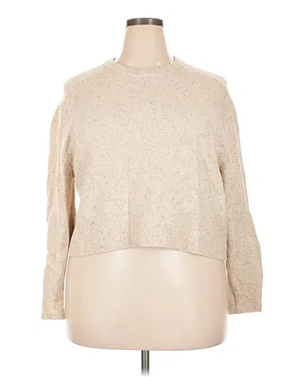 Pre-owned Universal Thread Pullover Sweater In Tan