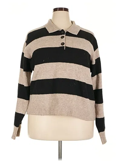 Pre-owned Universal Thread Pullover Sweater In Tan