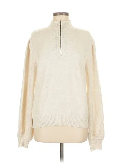 Pre-owned Universal Thread Pullover Sweater In White