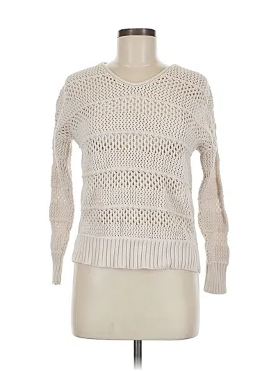 Pre-owned Universal Thread Pullover Sweater In White