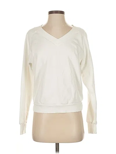 Pre-owned Universal Thread Pullover Sweater In White