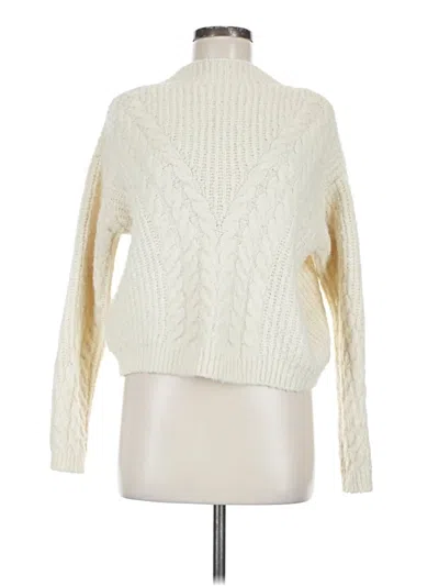 Pre-owned Universal Thread Pullover Sweater In White