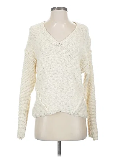 Pre-owned Universal Thread Pullover Sweater In White