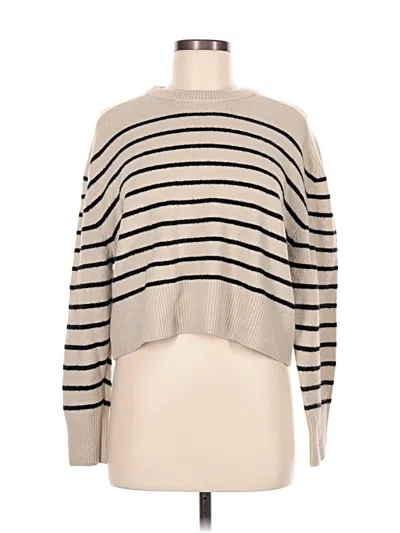 Pre-owned Universal Thread Pullover Sweater In White