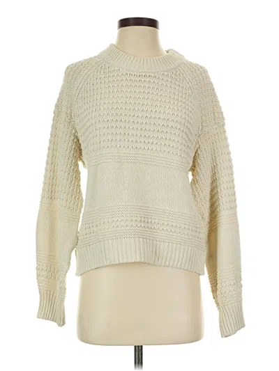 Pre-owned Universal Thread Pullover Sweater In White