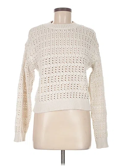 Pre-owned Universal Thread Pullover Sweater In White