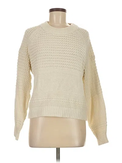 Pre-owned Universal Thread Pullover Sweater In White