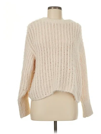 Pre-owned Universal Thread Pullover Sweater In White
